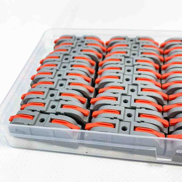 Kabelverbinder 250V 32A 4mm² mit Hebel 1 In 2 Out 20 Stück Kabelverbinder 250V 32A 4mm² mit Hebel 1 In 2 Out 20 Stück