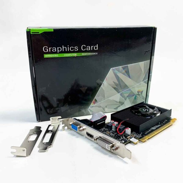 SAPLOS Low Profile G210 Grafikkarten für PC, 1GB Video Card, DDR3 64-bit, HDMI DVI VGA, PCI Express x16, DirectX 10