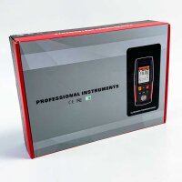 BuyWeek Ultraschall Dickenmessgerät, WT100A Digitales Ultraschall Dickenmessgerät Hand Ultraschall Dickenmesser Messbereich 1–225 mm