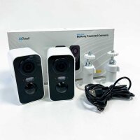 ieGeek 2K 3MP outdoor solar surveillance camera, wireless...