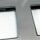 BSEED Schuko Wand Doppelt Steckdose (mit minimalen Kratzer) 20W USB & Typ C Schnellladegerät Glas 3 in 1 Unterputz Wandsteckdose Ladeleistung und USB C Adapter Aufladestation, Einfache Installation, Grau