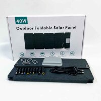 40W Portable Solar Panel Ladegerät, Faltbares IP65...