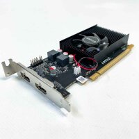 QTHREE Radeon HD 6570 1GB DDR3 2X HDMI Grafikkarte, Low Profile, PCI-Express 2.0 x16, Computer GPU, Graphics Card for PC