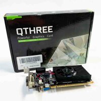 QTHREE GT 710 Grafikkarte, 2 GB, DRR3, 64-Bit, VGA, HDMI,...