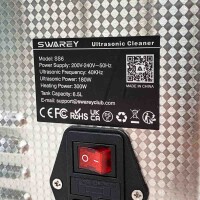 SWAREY SS6 Ultraschallreinigungsgerät 6.5L Professioneller Ultraschallreinigungsgeräte 40KHz mit Digitalem Timer und Heizung Ultraschallreiniger für Brillen Werkzeuge Schmuck Uhren Vergaser Metallteile
