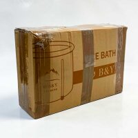 Faltbare Eisbad Badewanne mit Abdeckung 80cm Ø Large Aufblasbare Eisbaden Badewanne Erwachsene Eisfass Outdoor Ice Bath Tub Freistehende Eistonne Wanne Soaking Dusche Badefass cold plunge bathtub