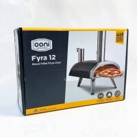 Ooni Fyra 12 Pizzaofen – Outdoor Pizzaofen – Gartenofen für Grillen, Kochen und Backen – Tragbarer Pizzaofen mit Holzfeuerung – Pizza Oven