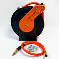 Giraffe Tools Automatic compressed air hose reel with...