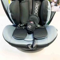 Reecle 360° rotating i-Size child seat with ISOFIX 40-150 cm (0-36 kg) reboarder, from birth -12 years, ECE R129, black