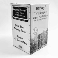 Berkey IMP6X2-BB (mit kleiner Delle) Imperial Stainless Steel Water Filtration System with 2 Black Filter Elements by Berkey