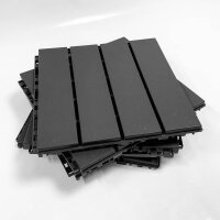 BotaBay Economy Set of 38 Patio Tiles WPC Plastic Deck...