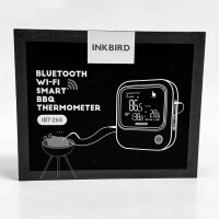 Inkbird IBT-26S Meat Thermometer, Bluetooth 5.1 Signal 70m and WIFI 2.4G, Thermometer with 4 Temperature Probes, Magnetic Holder, USB Rechargeable, Grill Thermometer for Kitchen Oven Grill BBQ Smoker