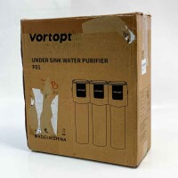 Vortopt Undersink Water Purifier, 3 Stage Water Purifier with Faucet, Kitchen Water Purifier, Removes Lead, Chlorine and Odors, F01