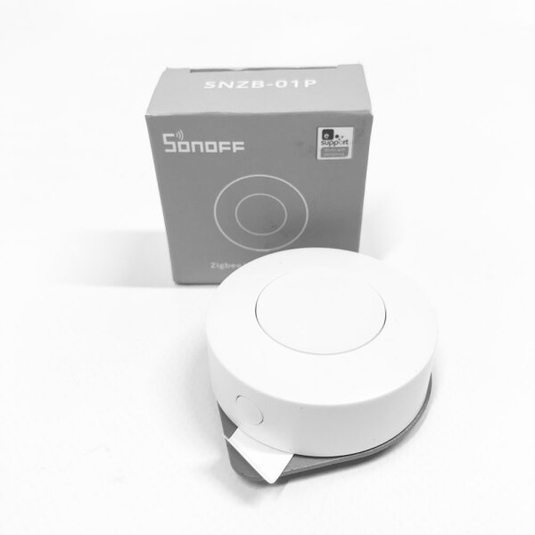 SONOFF SNZB-01P Zigbee Switch, Zigbee 3.0 Smart Switch, 2 Way Zigbee Light Switch Supports the Creation of Intelligent Scenes Compatible with Alexa/Smarthing/HA/IFTTT