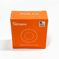 SONOFF SNZB-01P Zigbee Switch, Zigbee 3.0 Smart Switch, 2 Way Zigbee Light Switch Supports the Creation of Intelligent Scenes Compatible with Alexa/Smarthing/HA/IFTTT