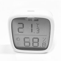 SONOFF SNZB-02D Zigbee Temperature and Humidity Sensor, Zigbee LCD Smart Thermometer Hygrometer, Zigbee Hub Required, Temperature Humidity Sensor Compatible with Alexa/Google Home/Home Assistant