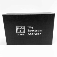 AURSINC Ultra TinySA 10,2 cm (4 Zoll), tragbarer Frequenzanalysator, V0.4.5.1, 100 kHz-5,3 GHz, integrierter 3000 mAh Akku und 32 GB SD-Karte, Phasengeräuschgenerator