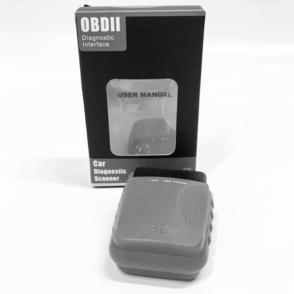 Drahtloser OBD2 Scanner Bluetooth, passend für iOS iPhone/Android automatisches Diagnose Scanwerkzeug Fahrzeug Fehlerprüfung Motorlicht OBDII Autocodeleser passend für alle OBDII-Protokollfahrzeuge