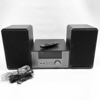 Kompaktes 100-W-HiFi-Stereo-Mikrosystem mit CD-Player,...