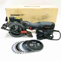 DOVAMAN Mini Circular Saw, 710W 115mm Hand Circular Saw...