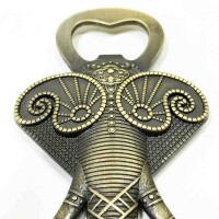 LULLEA Elephant Gifts for Women Men, Beer Bottle Opener Gifts for Men Women, Christmas Gifts Birthday Gift Personalized Gifts Women Men, Fathers Day Gift, Bronze