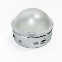 Godox R1 RGB LED Videoleuchte,RGB Mini-Kreativleuchte mit kreativem Musikmodus, 2500K-8500K, mit 1/4  Schraubbefestigung und magnetischer Anziehung, mit RGB-Modus,14 FX-Spezialeffekten-Silber