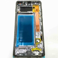 swark TFT Display Kompatibel mit Samsung Galaxy S10+ S10 Plus SM-G975 (Schwarz mit Rahmen) LCD Touch Screen Replacement + Tools…