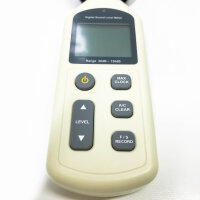 Digital Schallpegelmessgerät, USB 4700 Groups Datenaufnahme dezibel messgerät, Mess 30dBA~130dBA Tragbar LCD Anzeige Sound Level Meter mit 4 batteries (Datenspeicherfunktion)