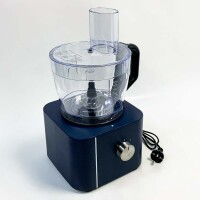 SNDOAS Multifunktions-Küchenroboter, 1100 W Küchenmaschine, 3,2 l Rührschüssel, Multifunktionszerkleinerer, 1,5 l Rührroboter, Kaffeemühle, Dunkelblau