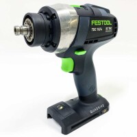 Festool Akku-Bohrschrauber TDC 18/4 I-Basic QUADRIVE (mit Werkzeugfutter, Magnet-Bithalter, FastFix Schnellspannbohrfutter, Zusatzhandgriff, Bit, Gürtelclip), im Systainer