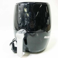 Vpcok ‎LQ-2507B with 6 different cooking programs hot air fryer without oil, easy to clean, LED touchscreen with recipe book 1500W deep fryer