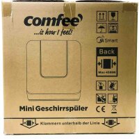Comfee CTS 5.3F, MINI Geschirspülmaschine, 220-240V, 50Hz, 730-860W
