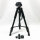 Sunfoto ‎ST60-Tripod, Kamera Stativ 160cm Leichtes Fotostativ mit 2 Schnellwechselplatte, Tragetasche, Handyhalterung für Smartphone DSLR SLR Canon Nikon Sony Olympus - schwarz