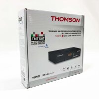 THOMSON THS808 TNTSAT Terminal HD | Free TNT from Astra Satellite | TV recorder function | HDMI | SPDIF coaxial | 12 volt compatible, ideal for caravanning and mobility