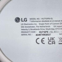 LG CineBeam Q Beamer HU710PB, 3840 x 2160 4K UHD