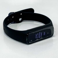 Samsung Galaxy Fit e (with a slight scratch), fitness tracker, black, with Bluetooth, heart rate monitor and sleep analysis