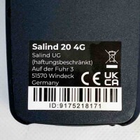 SALIND 20 GPS Tracker 4G für Autos, Maschinen, Boote - inkl. Magnet - ca. 90 Tage Akkulaufzeit (bis zu 180 Tage im Standby) Lange Akkulaufzeit -Echtzeit-Tracking - 20.000mAh