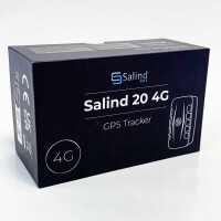 SALIND 20 GPS Tracker 4G for cars, machines, boats - incl. magnet - approx. 90 days battery life (up to 180 days in standby) Long battery life - real-time tracking - 20,000mAh