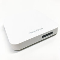 Thomson THA100 – Smart Box Android TV 10.0 Ultra HD 4K, HDR, Chromecast, Assistant Vocal Google, Netflix, Disney +, Prime Vidéo, Google Play Store, WiFi 5 Dual Band, LAN, Bluetooth 4.2