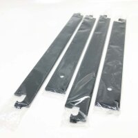 WOLFBIRD 152CM/5FT Bifold sliding door fitting for one-way fitting system, folding door kit Suitable for 2 doors with a total width of 150CM (without door panels)