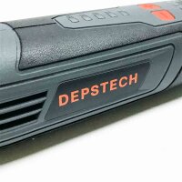 DEPSTECH A1L 8V Mini Cordless Grinder 2.5Ah Cordless Rotary Tool Multi Tool Kit with LED Light 5000-30000RPM Speed ​​47 Accessories for Grinding, Engraving, Polishing and DIY