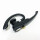 ESSONIO Bluetooth-Headset, kabelloser Bluetooth-Ohrhörer 15 Stunden Sprechzeit Stereo-Mikrofon 270° Rotatable Ear Hook mit Geräuschunterdrückung, kompatibel für Autofahren/Business/Büro (Schwarz)