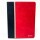KingBlanc Case for iPad Pro 11 inch 4th Generation 2022 3rd/2nd/1st Gen (2021/2020/2018) with pen holder, auto sleep/wake, vegan leather protective case with stand function, red/dark blue
