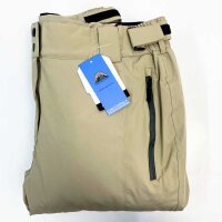 Mapamyumco Damen Snow Ski Latzhose Bergsteigerhose Wasserdicht Winddicht Isolierte Skihose Abnehmbar Khaki XL