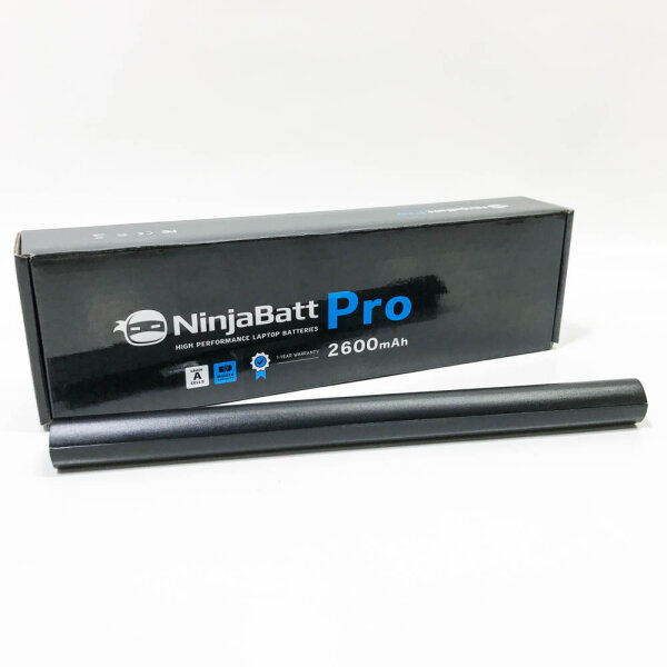 NinjaBatt Pro Batteria per HP 740715-001 OA04 746641-001 250 G3 OA03 250 G2 TPN-F112 240 G2 HSTNN-LB5S 255 G3 HSTNN-LB5Y 15-D003SL 0A04 15-G003SL 15-G094SA - Premio Celles [4 Celles/2600mAh/38wh]