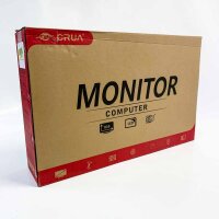 CRUA PC Gaming Monitor (No Screws) 24" 165Hz Full HD (1920 x 1080) Frameless Computer Monitor with FreeSync, Low Motion Blur, Eye Care, Displayport, HDMI, Black