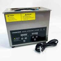 CREWORKS 3L Professional Ultrasonic Cleaner with Heating...