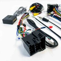 SEMAITU car radio for VW, Golf 5 6 Passat Polo Skoda Tiguan Seat Android 12 CarPlay car radio - 9 inch touchscreen, GPS navigation, WiFi, BT, USB, FM RDS, DSP EQ, radio, rear view camera - 2GB + 32GB