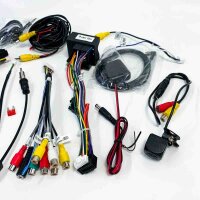 SEMAITU car radio for VW, Golf 5 6 Passat Polo Skoda Tiguan Seat Android 12 CarPlay car radio - 9 inch touchscreen, GPS navigation, WiFi, BT, USB, FM RDS, DSP EQ, radio, rear view camera - 2GB + 32GB