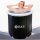 Inflatable foldable bathtub (without original packaging) adults, 75x75cm foldable ice bath ice barrel bathtub for hydrotherapy spa time alkaline bath salt bath ice bath adults